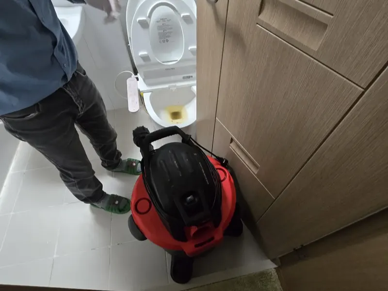 울산 남구 변기막힘 작업사례 6